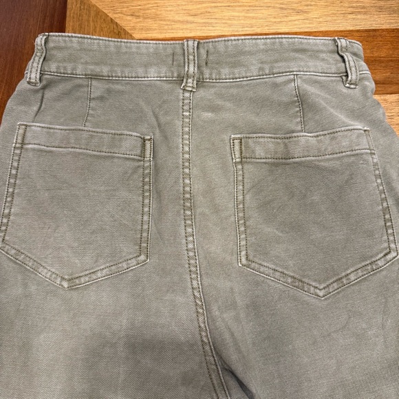 Faherty Olive Green Patch Pocket Boot Cut pants FLAWED - Picture 11 of 14
